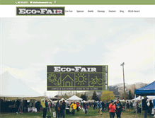 Tablet Screenshot of jacksonecofair.org